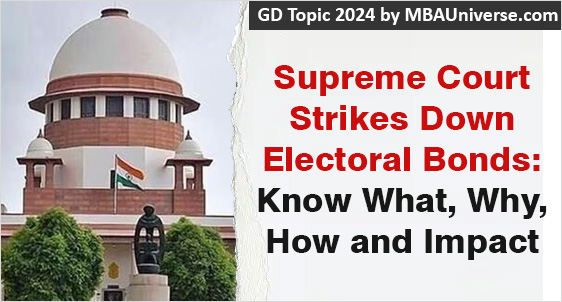 Supreme Court Strikes Down Electoral Bonds; After Court Intervention, SBI gives Data to Election Commission