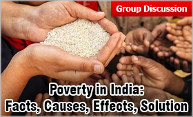 Poverty in India: Facts, Causes, Effects, Solution