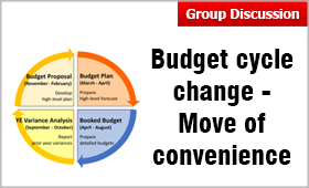 Budget Cycle Change: Only a move of convenience