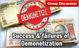 Demonetisation: Success & failures