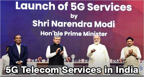 5G Telecom Services in India – Benefits and Impact