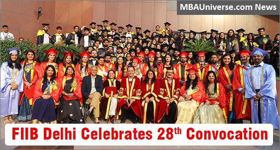 FIIB Delhi Celebrates 28h Convocation; Sameer Chadha, CEO of KPMG Global Services delivers Convocation address