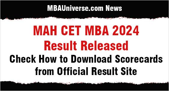 MAH MBA CET 2024 Result Released: Download Your Score card; JBIMS, SIMSREE, PUMBA & 330 MBA Colleges are Open for Admission 2024