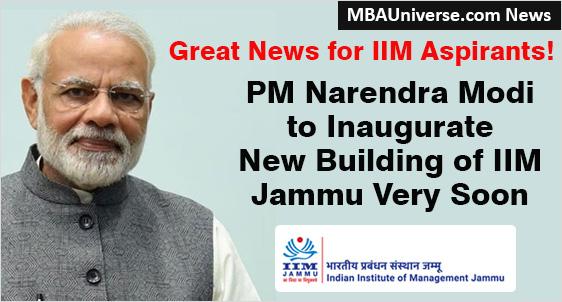 Great News for IIM Jammu Aspirants! PM Modi to Inaugurate New Building of IIMJ Very Soon