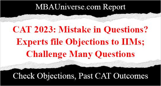 CAT 2023: Errors in Question Paper? Experts file Objections to IIMs, Challenge Many Questions; Aspirants worry about impact?