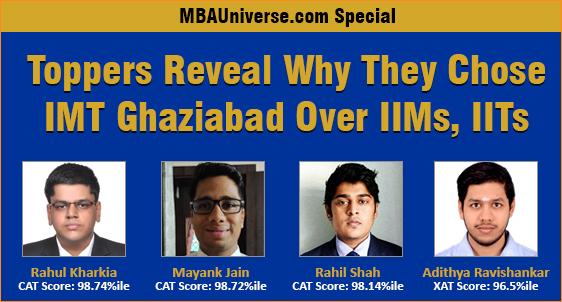 Why CAT, XAT, GMAT Toppers Prefer to Join IMT Ghaziabad Over IIMs, IITs, IRMA? Reveal Secrets to MBAUniverse.com