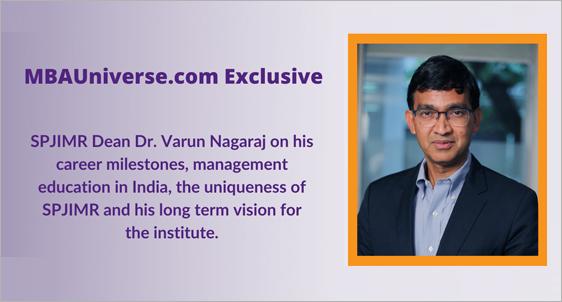 Indian B schools should not blindly emulate the US research model, but focus on inquiry that is actually relevant to practice: SPJIMR Dean Dr Varun Nagaraj