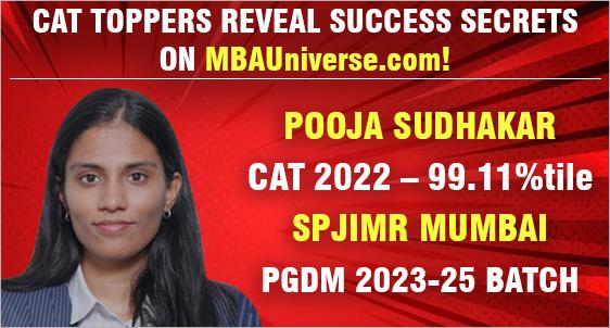 How Pooja Sudhakar from Chennai, Working as Marketing Professional at Mockat, cracked CAT 2022 with 99.11%ile, and got into SPJIMR Mumbai