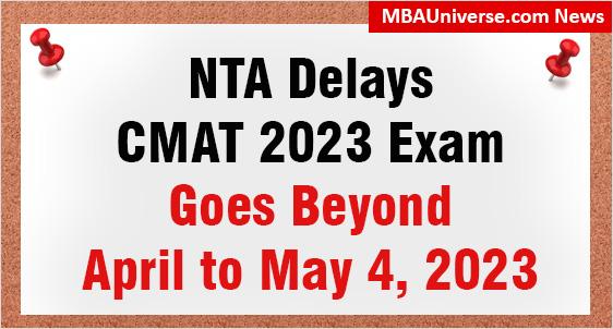 NTA Delays CMAT 2023: Exam Date Announced after Long Follow Up; Will Conduct CMAT on May 4; Admit Card yet to be Released