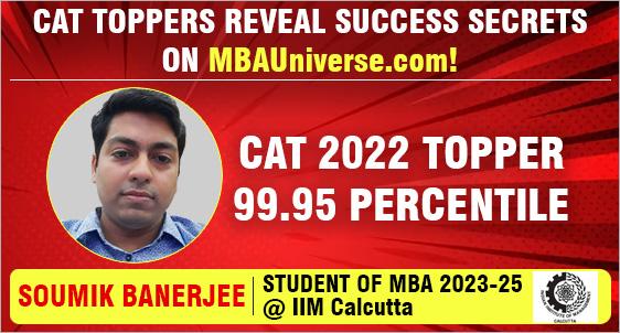 How Soumik Banerjee, an Engineer Working with Public Sector, Cracked CAT 2022 with 99.95%ile and Got into IIM Calcutta