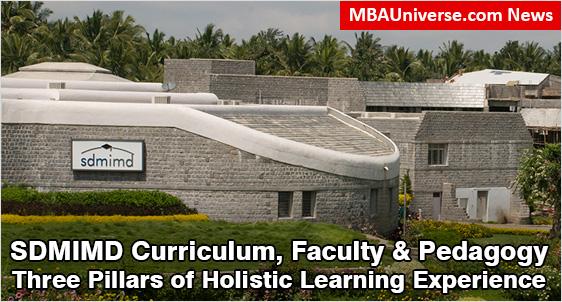 SDMIMD Mysore offers Modern Curriculum, delivered by combination of Core Faculty, International Faculty and Industry Practitioners, for holistic Learning Experience