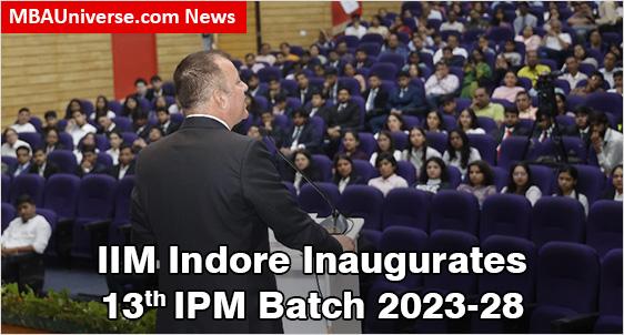 IIM Indore Inaugurates 13th IPM Batch 2023-28 with 156 Students; Includes 49 Female Students