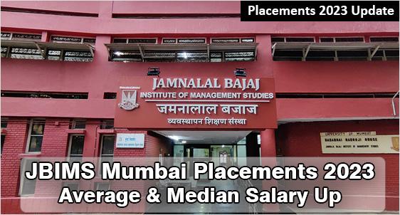 JBIMS Mumbai completes 100% Placements 2023: Average Salary up at Rs 28.02 LPA; BFSI & IB companies hire 43% Grads; Accenture, D.E. Shaw, JPMC Top Recruiters