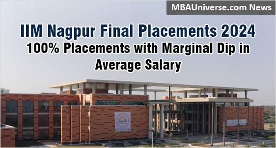 IIM Nagpur Placement 2024: 100% Placements with Slight Dip in Average Salary; Goes Down at Rs.16.29 LPA; BNY Mellon, Adani, Vedanta, Deloitte Hire Big