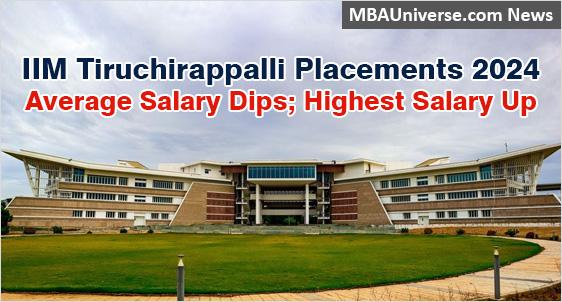 IIM Tiruchirappalli Student Gets Rs.43.69 LPA Salary in Placements 2024: PGPM Average Salary Dips at Rs.19.43 LPA; PGPM- HR Batch also Registers Buoyant Placements