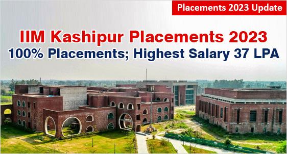 IIM Kashipur Placement 2023: Average Salary up by 19% at Rs.18.11 LPA; 120 Companies Made 320 offers