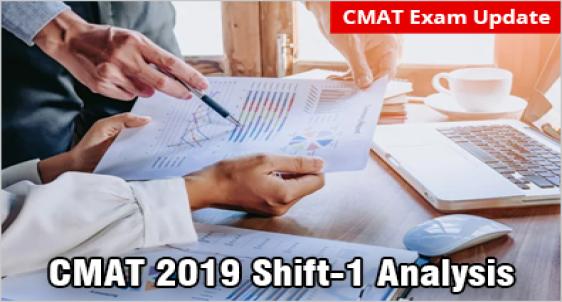 CMAT 2019 Analysis: Slot-2 Over with Tricky LR, Difficult Verbal; Overall Moderate Exam