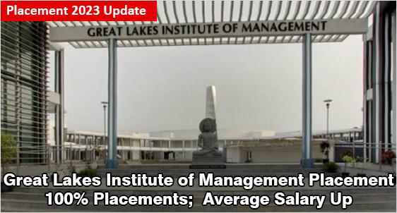 Great Lakes Institute of Management Placement 2023: PGDM Average salary up by 15% at Rs.14.50 LPA and at Rs.18.10 LPA for PGPM; Accenture, JP Morgan Chase, Deloitte, EY among Top Recruiters