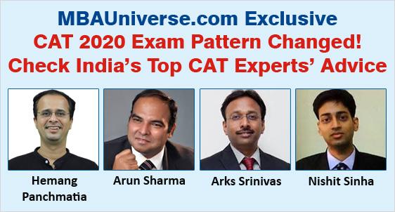 CAT 2020 Exam Pattern Changed! Check Indias Top CAT Experts Advice on impact, preparation