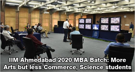 IIM Ahmedabad welcomes 2020 MBA Batch: More Arts but less Commerce, Science students amongst 390 final admits