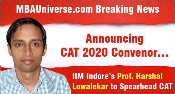 MBAUniverse.com Breaking News: IIM Indore appoints Quant & Operations Faculty Harshal Lowalekar as CAT 2020 Exam Convener