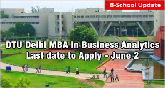 Get MBA in Business Analytics from Top University DTU Delhi: Eligibility, Criteria, Process, Fees; Last date is June 2