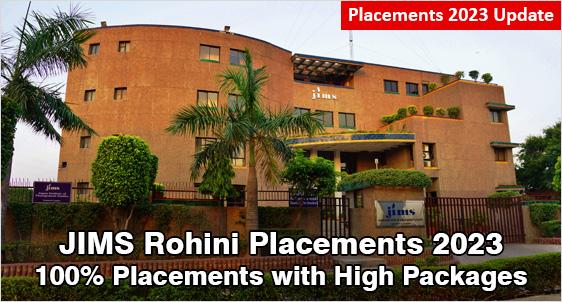 JIMS Rohini Delhi Completes 100% Placement 2023: Amazon, Deloitte, Gartner, MRF, ITC among Top Recruiters