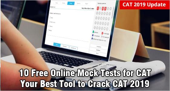 Free Online Mock Test for CAT: Your Best Preparation Tool to Crack CAT 2019