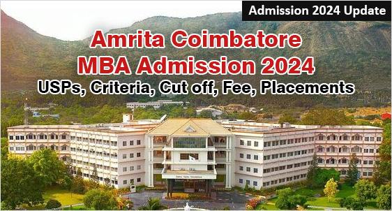 Amrita School of Business MBA Admission 2024: Highly Ranked multi-campus, multi-disciplinary University with 100% Placements; Application Open for 5 Campuses