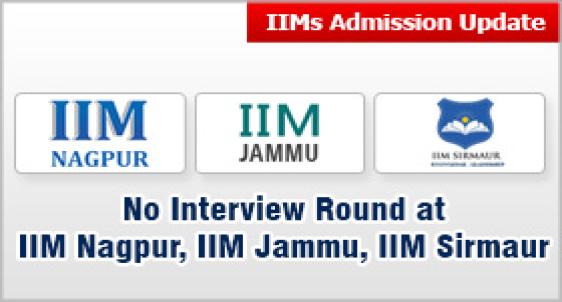 No Interview round at IIM Nagpur, IIM Jammu, IIM Sirmaur: Admission directly on CAT scores, Profile