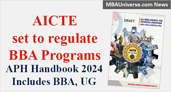 AICTE to regulate BBA Programs: Chairman Dr TG Sitharam at IMC 2023; Approval Process Handbook 2024-25 Draft includes BBA Program