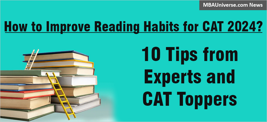 CAT 2024: Improve your Reading Habits for boosting your Score; Check 10 Tips by Experts