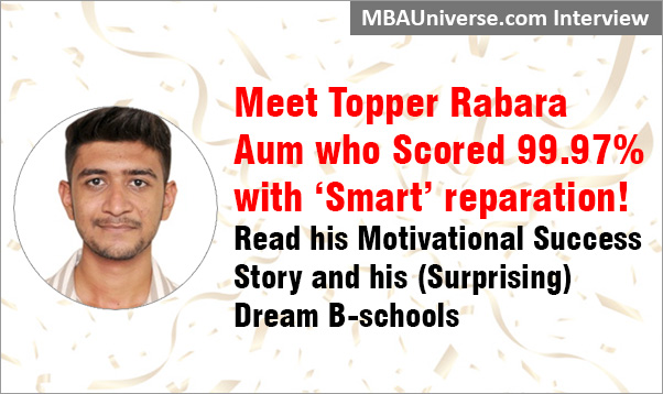 SNAP 2024 Results Out: Meet Topper Rabara Aum who Scored 99.97% with ‘Smart’ Preparation!