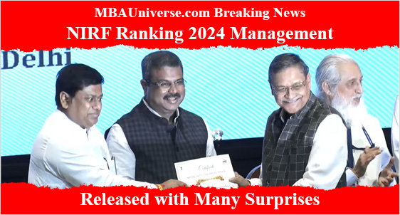 NIRF Management Ranking 2024: Check Biggest Gainers and Biggest Losers amongst Top 100 B-schools – MBAUniverse.com Analysis