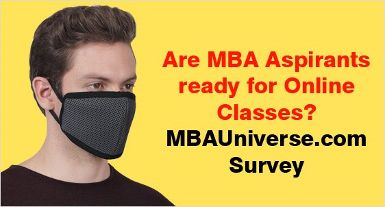 Are MBA Aspirants ready for Online Classes? 7 Learnings from MBAUniverse.com Survey