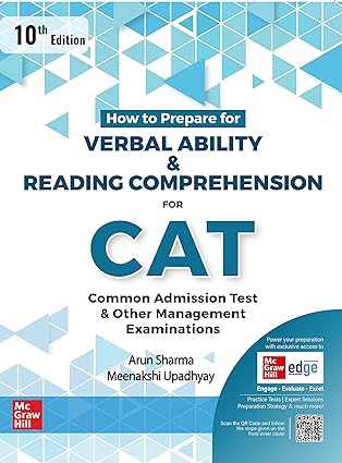 How to Prepare for Verbal Ability and Reading Comprehension for CAT by Arun Sharma & Meenakshi Upadhyay