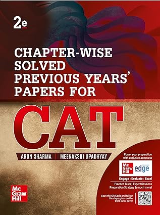 Arun Sharma| CAT Previous Years' Chapter-wise Solved Papers Question Bank - Quant, VARC & DILR