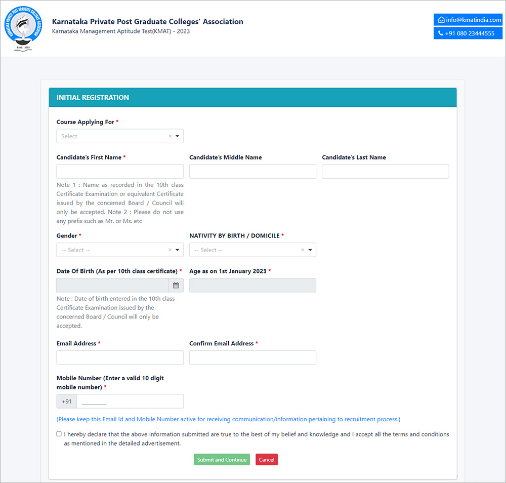 kmat registration